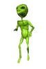 alien dancing funkily