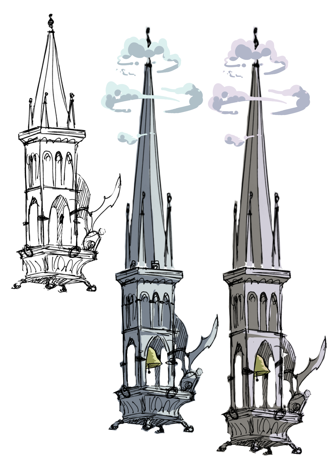 Gargoyle Sketches