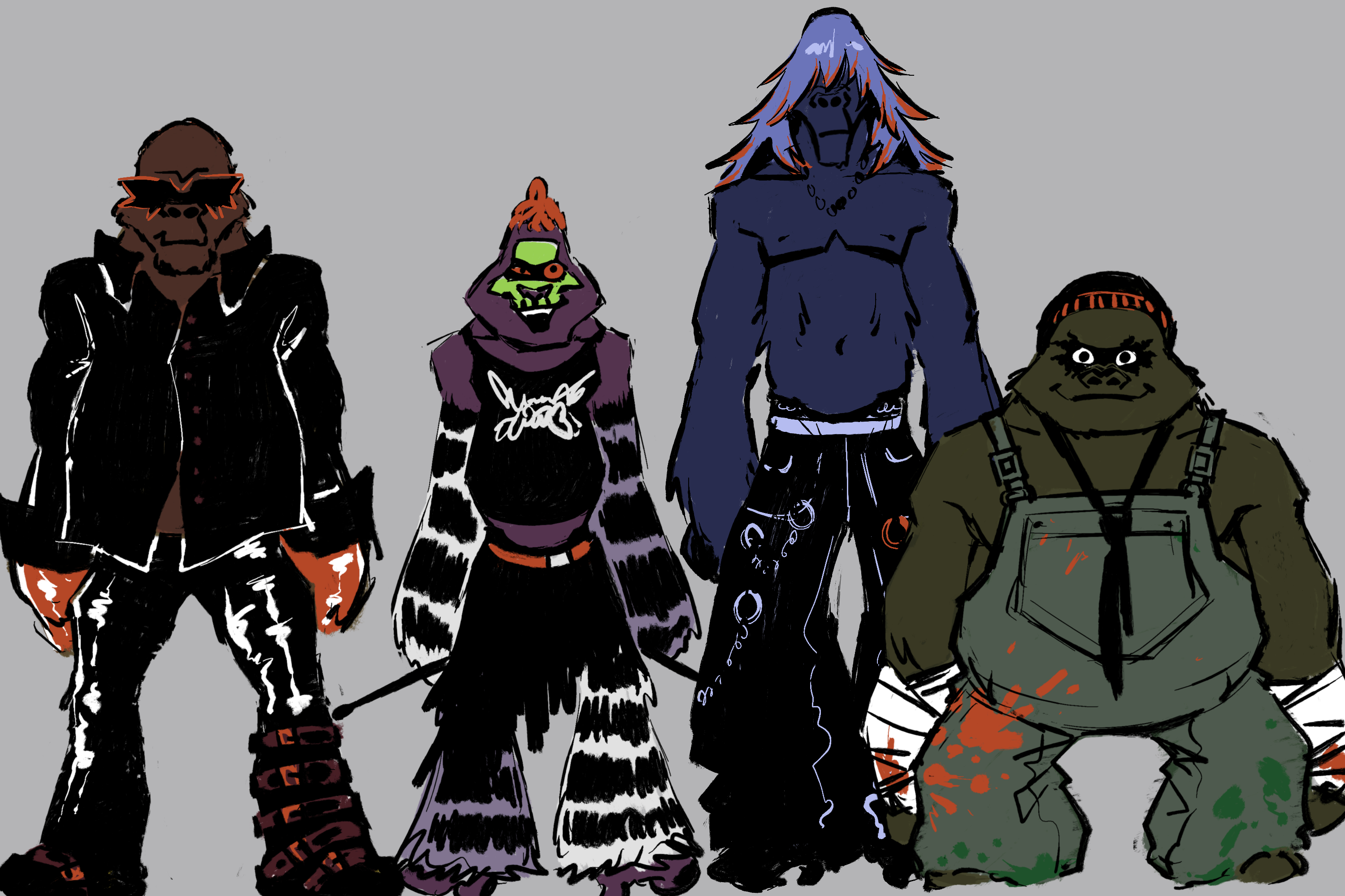 Gorilla lineup
